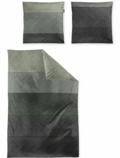 Irisette Biber-Bettwäsche grün