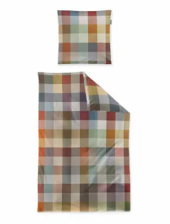 Irisette Biber-Bettwäsche mehrfarbig
