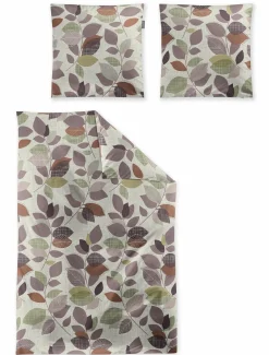 Irisette Biber-Bettwäsche orange