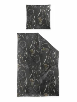 Irisette Biber-Bettwäsche silberfarben