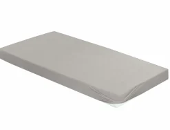 Irisette Jersey-Betttuch silberfarben