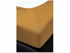 Irisette Jersey-Spannbettlaken gelb