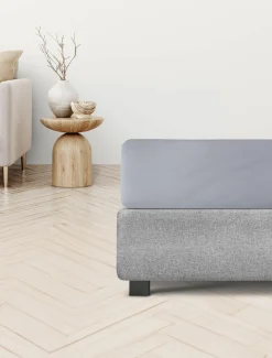 Irisette Jersey-Spannbetttuch blau