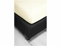 Irisette Jersey-Spannbetttuch braun