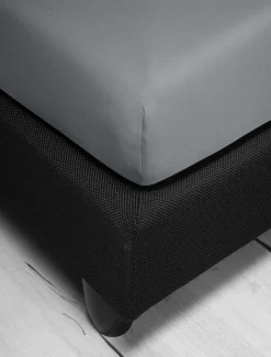 Irisette Jersey-Spannbetttuch silberfarben