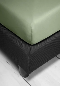 Irisette Jersey-Spannbetttuch grün