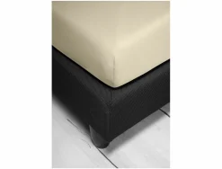 Irisette Jersey-Spannbetttuch braun