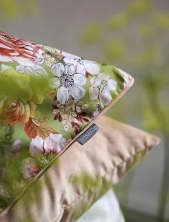 Irisette Mako-Satin-Bettwäsche grün