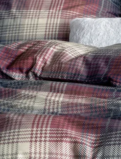 Irisette Mako-Satin-Bettwäsche blau