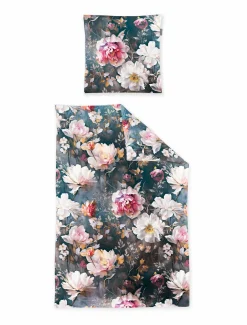 Irisette Mako-Satin-Bettwäsche mehrfarbig