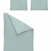 Irisette Mako-Satin-Bettwäsche grün