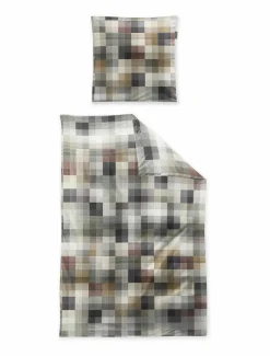 Irisette Satin-Bettwäsche braun