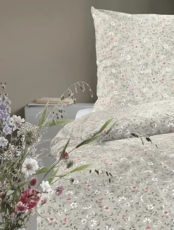 Irisette Satin-Bettwäsche braun