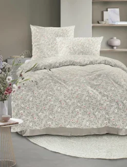 Irisette Satin-Bettwäsche braun