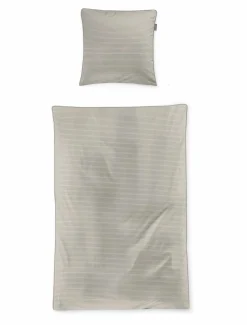 Irisette Satin-Bettwäsche braun