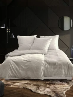 Irisette Satin-Bettwäsche braun