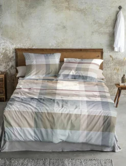 Irisette Satin-Bettwäsche braun