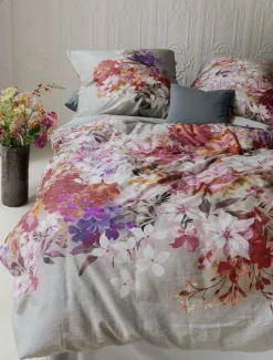 Irisette Satin-Bettwäsche grün