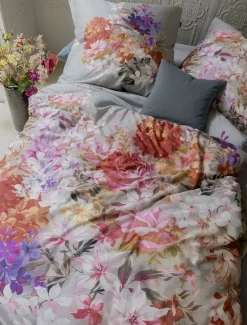 Irisette Satin-Bettwäsche grün