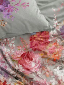 Irisette Satin-Bettwäsche grün