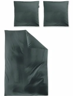 Irisette Satin-Bettwäsche grün
