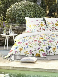 Irisette Satin-Bettwäsche mehrfarbig