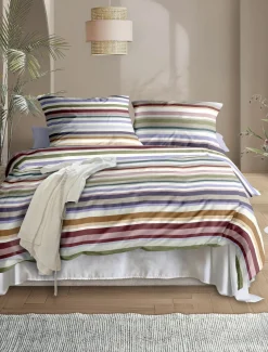 Irisette Satin-Bettwäsche mehrfarbig