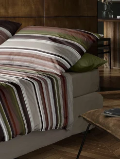 Irisette Satin-Bettwäsche orange