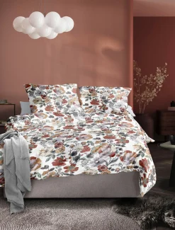 Irisette Satin-Bettwäsche rot