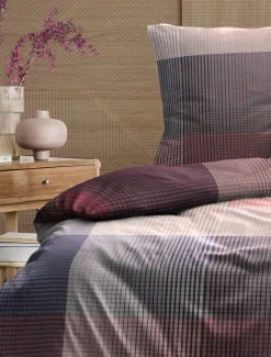 Irisette Satin-Bettwäsche rot