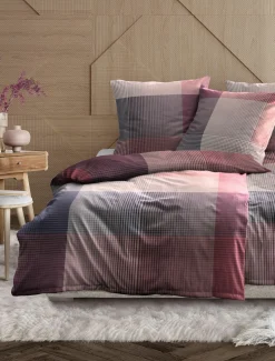 Irisette Satin-Bettwäsche rot