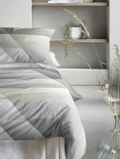 Irisette Satin-Bettwäsche silberfarben