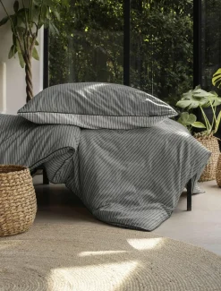 Irisette Satin-Bettwäsche silberfarben