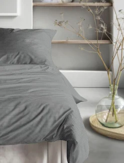 Irisette Satin-Bettwäsche silberfarben