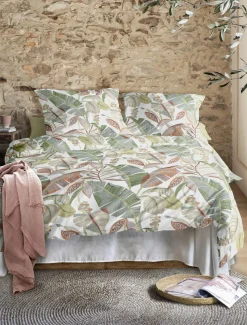 Irisette Seersucker-Bettwäsche mehrfarbig