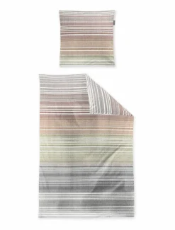 Irisette Seersucker-Bettwäsche mehrfarbig