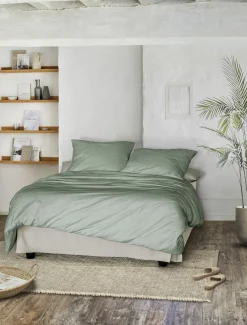 Irisette Tencel-Bettwäsche grün