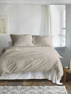 Irisette Tencel-Bettwäsche braun