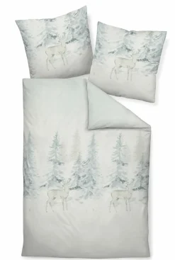 Janine Biber-Bettwäsche blau