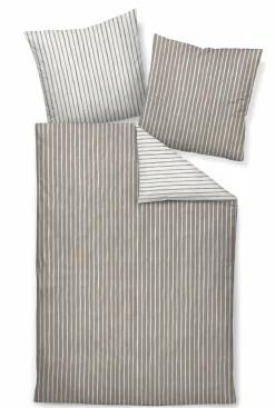 Janine Biber-Bettwäsche braun