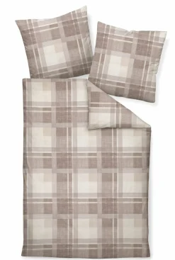 Janine Biber-Bettwäsche braun