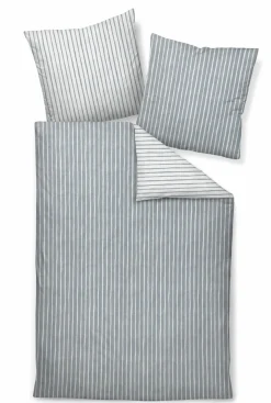Janine Biber-Bettwäsche grau