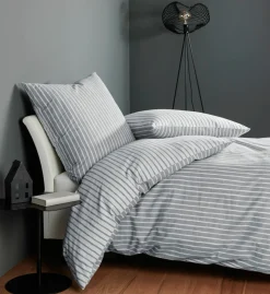 Janine Biber-Bettwäsche grau