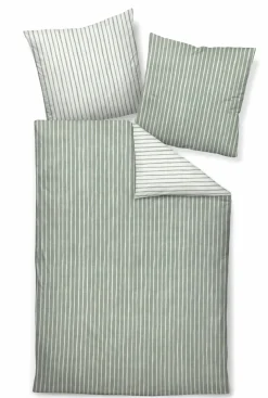 Janine Biber-Bettwäsche grün