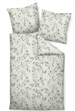 Janine Biber-Bettwäsche grün