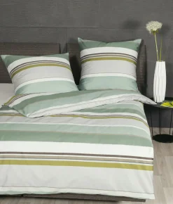 Janine Biber-Bettwäsche grün