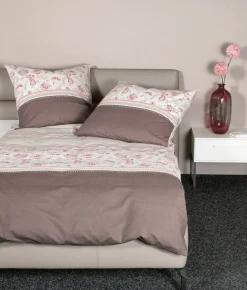 Janine Biber-Bettwäsche rot