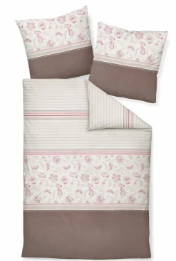 Janine Biber-Bettwäsche rot