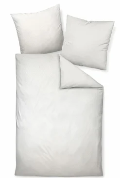 Janine Biber-Bettwäsche silberfarbengrau