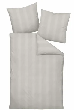 Janine Interlock-Jersey-Bettwäsche grau